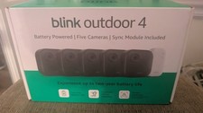 BLINK Outdoor 4th Gen 5-Camera Security System With Sync Module Core Brand New