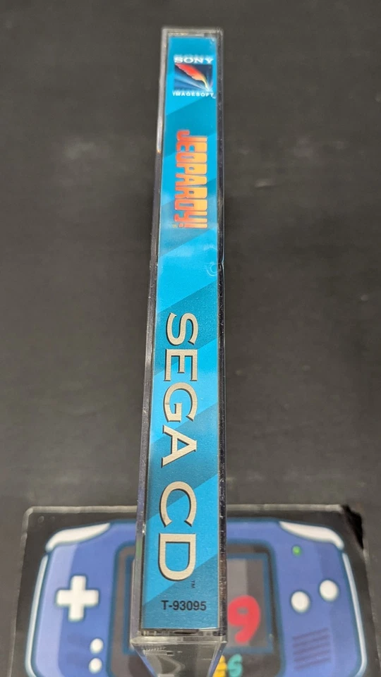 Jeopardy (Sega CD, 1994) CIB COMPLETE IN BOX - Image 3 of 4