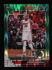 2019 Panini NBA Hoops Premium Stock Green Flash Prizm 3/99 Andre Iguodala 00ur
