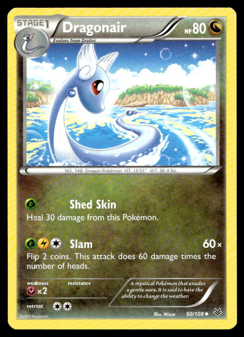 NM Dragonair [XY - Roaring Skies 50/108] Uncommon Pokemon TCG