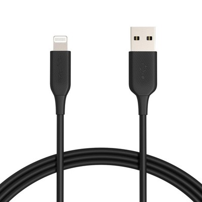 Amazon Basics 2-Pack MFi Certified Lightning Charger Cable for iPhone, USB-A to