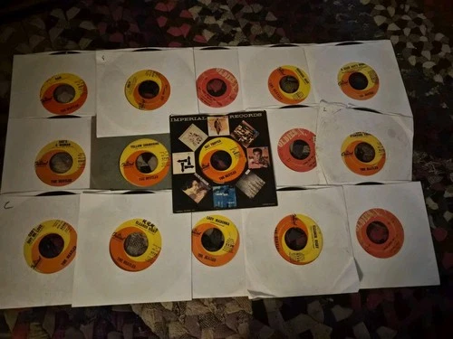 Lot Of 15 Beatles 45's! See Pics