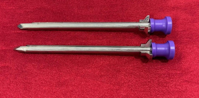 2nos. Laparoscopic SPC Trocar 18FR SS Best Quality Reusable Surgical Instruments