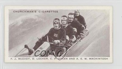 1939 Churchman's Kings of Speed Tobacco Frederick McEvoy David Looker #43 0a4f