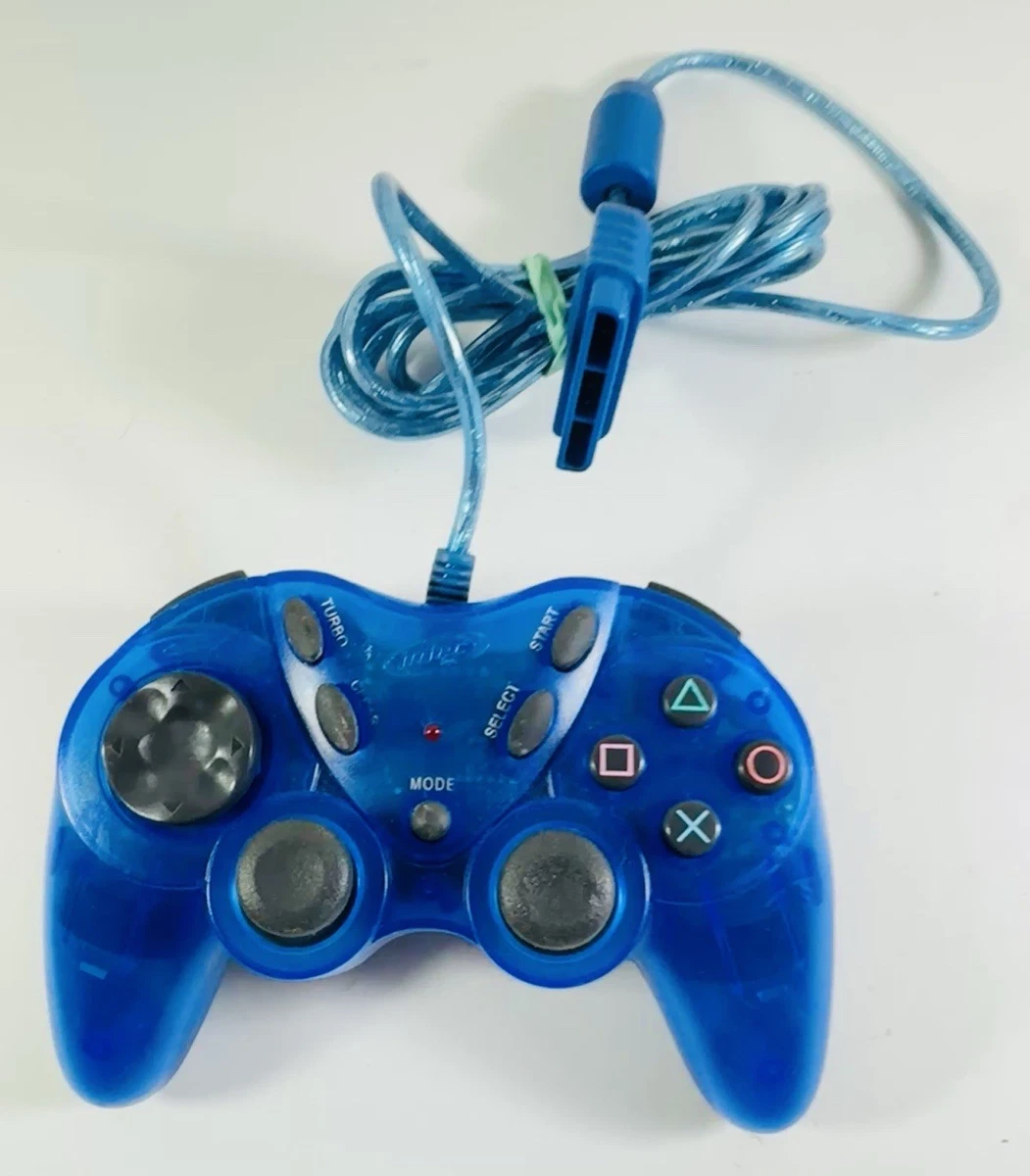 Intec Blue Controllers for Sony PlayStation 2 for sale | eBay