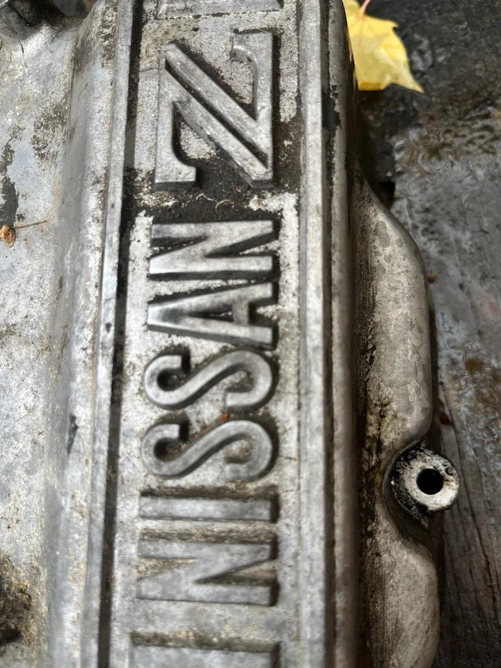 Cubierta de válvula de aluminio para camioneta Nissan Z 1981-1982 Datsun 720 Z22 83 84 85 86 Foto 2 de 3