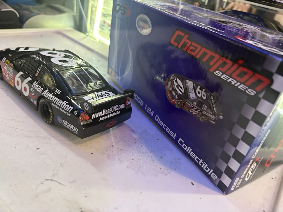 Scott Riggs 2008 1/24 HAAS Automation CFS Champion Series COT Autografiado/1800 Foto 4 de 4