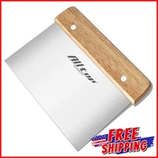 STAINLESS STEEL DOUGH CUTTER Multipurpose Bread Pastry Food Scraper Kitchen Tool