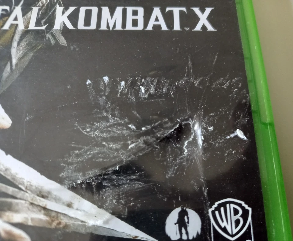 Jeu XBOX ONE "Mortal Kombat X" en boîte sans notice version PAL (n°9021S), photo 2 sur 4