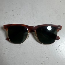 Vintage Bausch Lomb Ray-Ban Wayfarer Max Tortoiseshell Frame Sunglasses