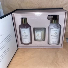 CHARLIE TATE LONDON FRENCH LAVENDER & AMBER GIFT SET NEW.