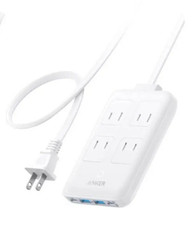 Anker Charging Station 8-in-1 / 20W USB Tap Power / 4 AC  USB-C 2 Ports / NEW