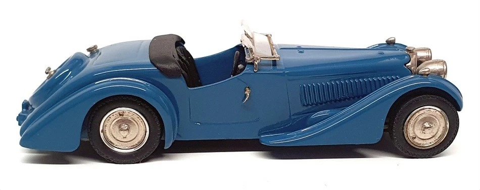 Western Models 1/43 Scale WMS39 - 1938 Bugatti 57 Corsica Tourer - Blue - Image 3 of 4