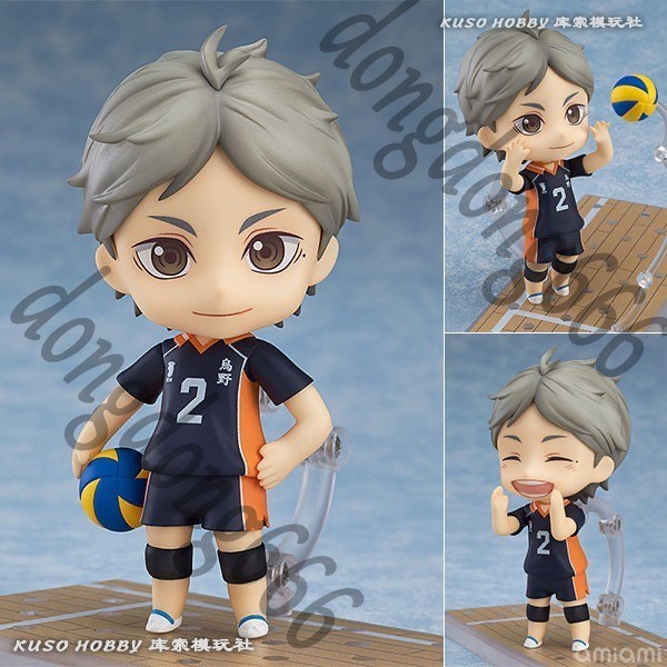 ¡¡Haikyuu genuino!! Figura de Acción Original Sugawara Koushi Modelo Adornos Regalo