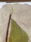 Antique US–Italy Silk Embroidery, Crossed Flags, Hand-Stitched Framed Needlework — photo 8