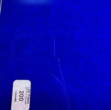 Lee Filters 200 Double C.T. Blue Lighting Gel Sheet