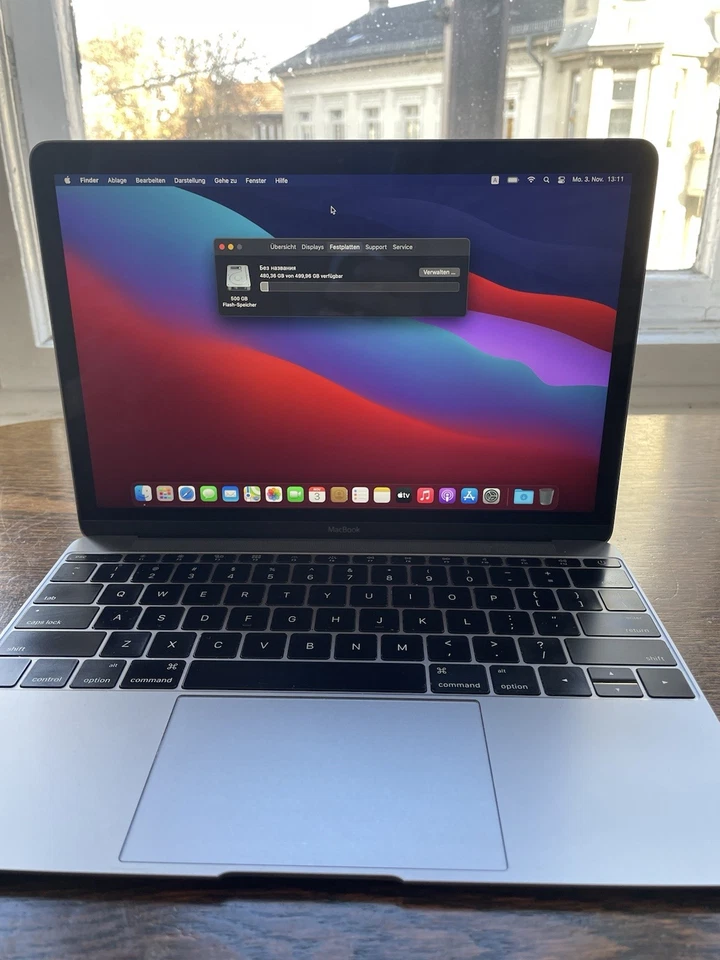 Apple MacBook Retina, 12" Early 2015 A1534 1.3GHz, 8GB RAM 512GB SSD UK keyboard - Bild 4 von 4