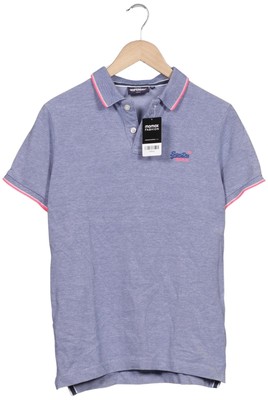Superdry Poloshirt Herren Polohemd Shirt Polokragen Gr. S Baumwolle ... #c09beny