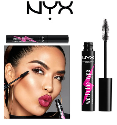 NYX Worth The Hype wasserfeste Wimperntusche schwarz VERSIEGELT
