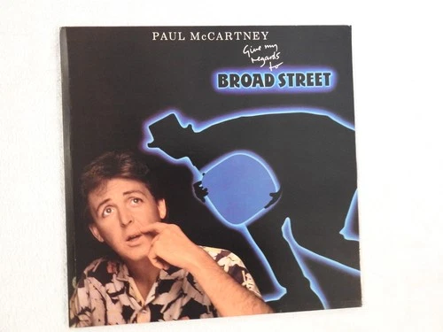 Paul McCartney "Give My Regards To Broad Street" Pristine NEVER PLAYED Vinyl LP!