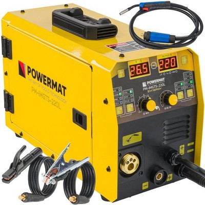 Schweißgerät Inverter IGBT 220A MIG MAG MMA WIG LIFT FLUX Synergy VRD 2R