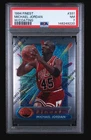 1994-95 Topps Finest - Michael Jordan #331 PSA 7 With Coating Investment Card