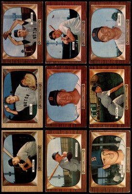 1955 Bowman Boston Red Sox Near Team Set 3.5 - VG+ 7140338 (12 / 19 cards)