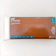 Polyco Bodyguard Finite Orange Heavy Duty Disposable Gloves L Pack of 90