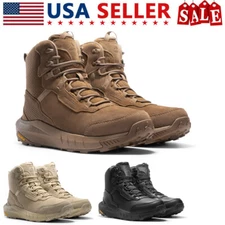 Men's Waterproof Tactical Boots Lightweight Non-Slip Military Combat Shoes US