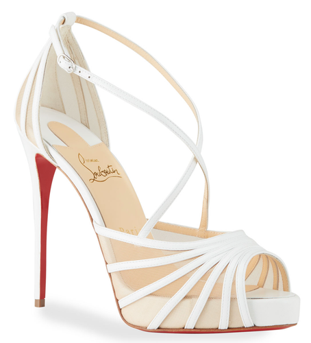 Christian Louboutin Filamenta 120 White 