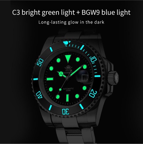 Addiesdive Nh35 Uhrwerk Automatik Uhr Saphirglas Mechanische Armbanduhr - Bild 15 von 25