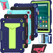 Case For iPad Air iPad Pro 13" 12.9" 11" 10.9" Kids Shockproof Cover with Stand