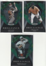 3 2022 PANINI PRIZM DRAFT PICKS BRILLIANCE- C.COLLIER / L.GOLD / P.MESSICK