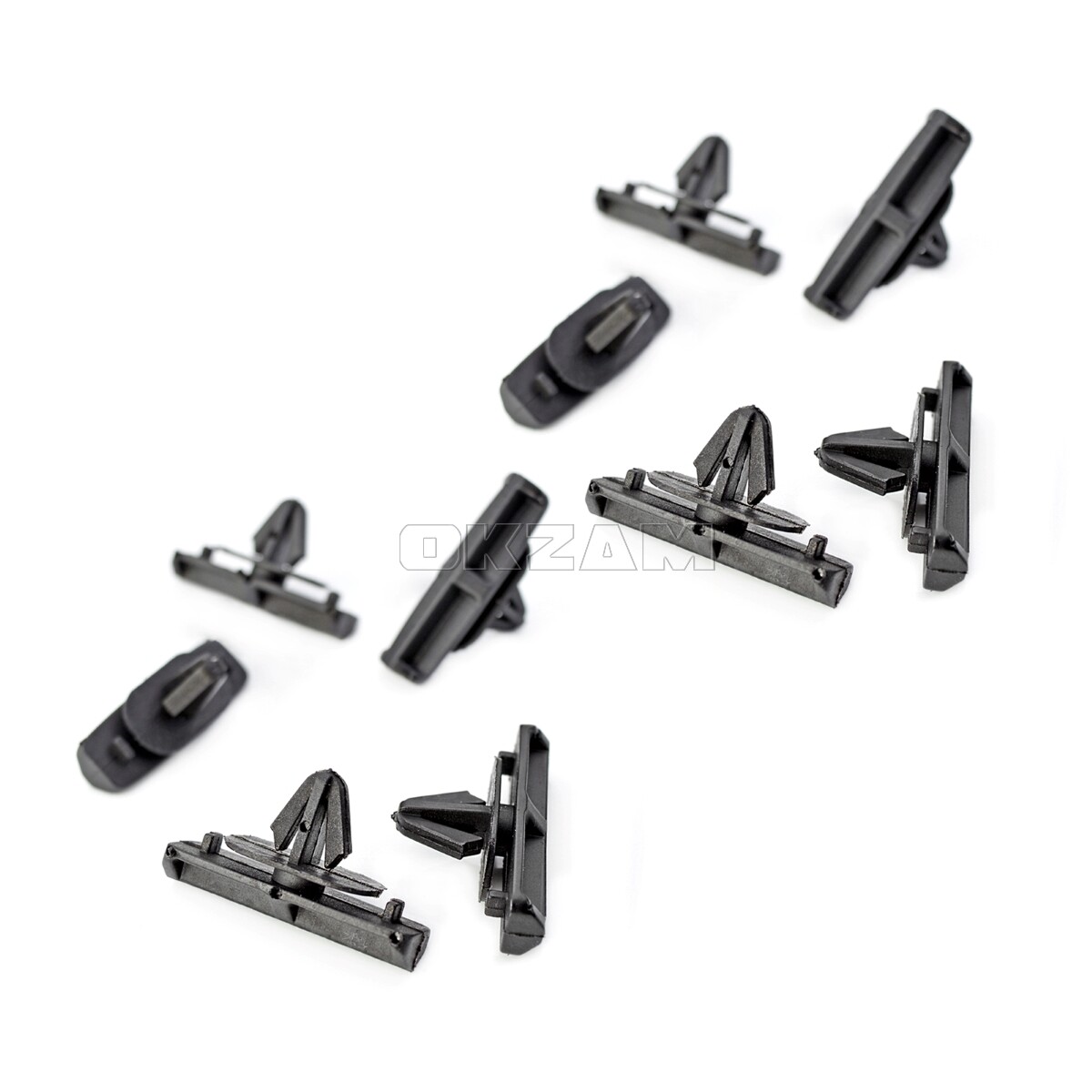 Frankberg Befestigungsclips 10x Set - Für MINI R56 R57 Seitenleisten & Schweller