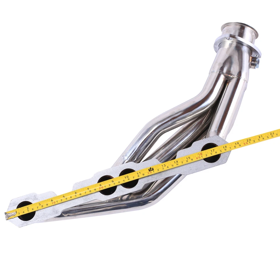 PARA CHEVY GMC 5.0/5.7 V8 C/K 1988-1997 CABEZAL COLECTOR ESCAPE ACERO INOXIDABLE Foto 3 de 4