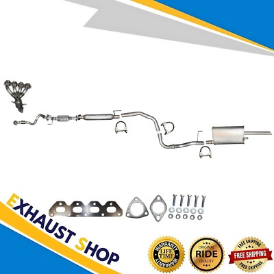 Complete Exhaust System Fits 2012 2013 2014 Chevrolet Sonic 1.8L Sedan Fast Ship