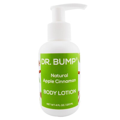 Dr. Bump Holiday Gift Set Natural Apple Cinnamon Body Lotion 4 fl oz / 120 ml