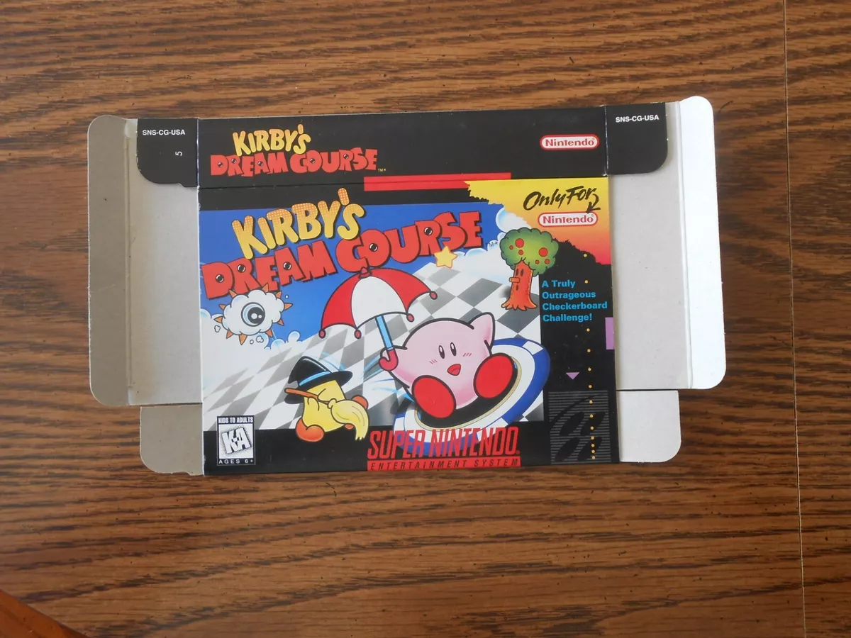 Kirby's Dream Course, Super Nintendo, Jogos