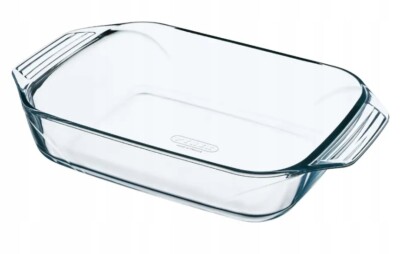 Auflaufform Glas Ofenform Backform Lasagneform Ofenschüssel Pyrex 2,9L 35X23CM
