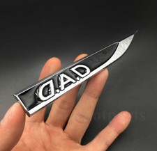 Pair Metal Garson Dad Vip Luxury Knife Emblem Car Decal Sticker Fender Badge