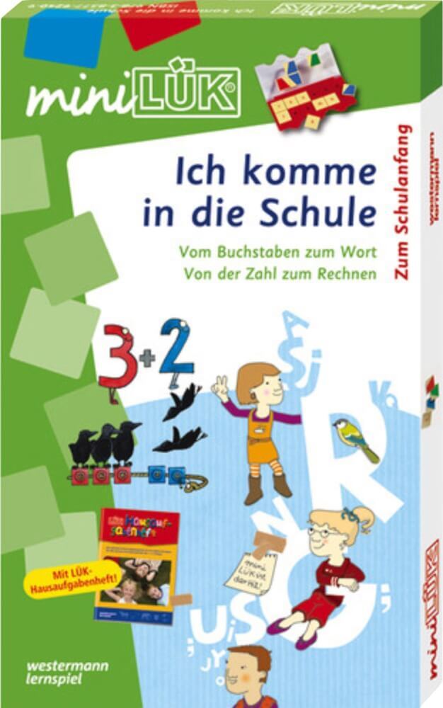Minilük Set Ich Komme In Die Schule, Set Mit Diversen Artikeln, Von 6