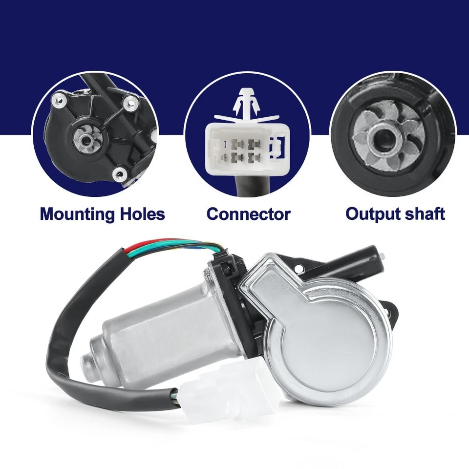 Motor elevador de ventana para 01-07 Toyota Sequoia y 04-06 Tundra lado del conductor delantero izquierdo Foto 2 de 4