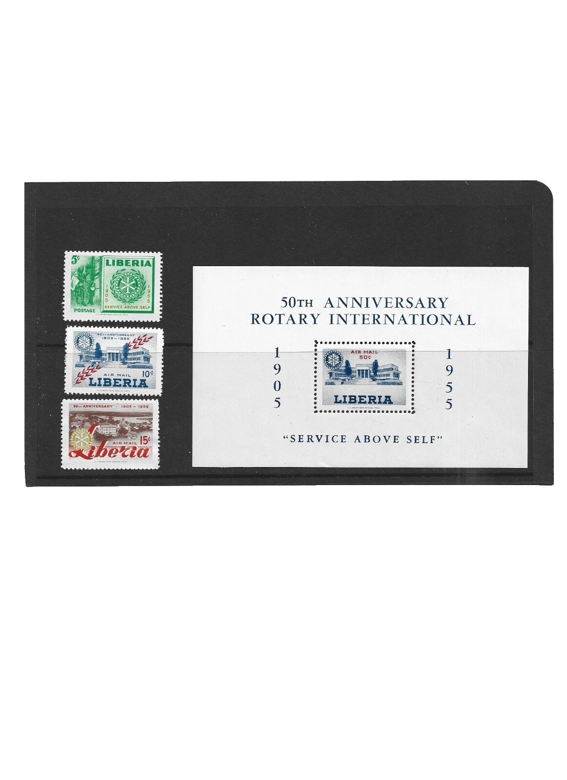 Mint Never Hinged/MNH Rotary International African Stamps