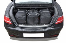 KJUST Reisetaschen 4 stk set kompatibel mit MERCEDES-BENZ S COUPE W222 2014 -