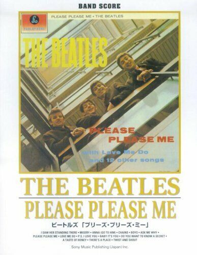 Band Score Beatles Please please Me (Band score) Japan Sheet Music