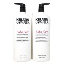 Keratin Complex Color Care Smoothing Shampoo and Conditioner 33.8 oz NEW PACKAGE