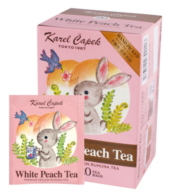 Karel Capek White Peach Tea bag 20 pieces set Japan eBay