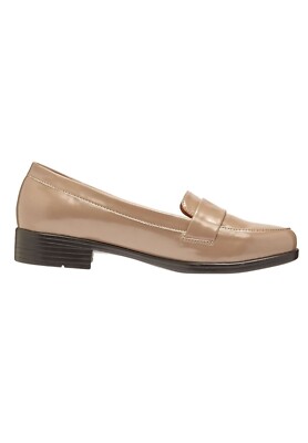 Comfortview Women's Size 7.5M Dark Taupe Kathy Flats Loafers, NEW NIB; $89
