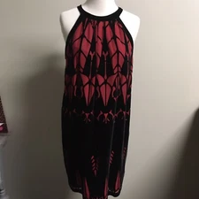 M.S.S.P. Max Studio Specialty Products Red &  Black Dress! Sz-M! NWT