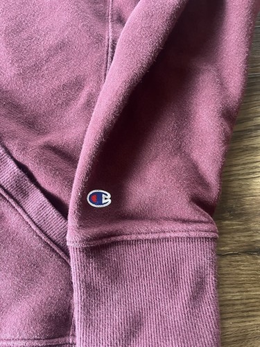 Champion Harvard sweatshirt hoodie pullover Crimson women's size Large - Picture 3 of 5